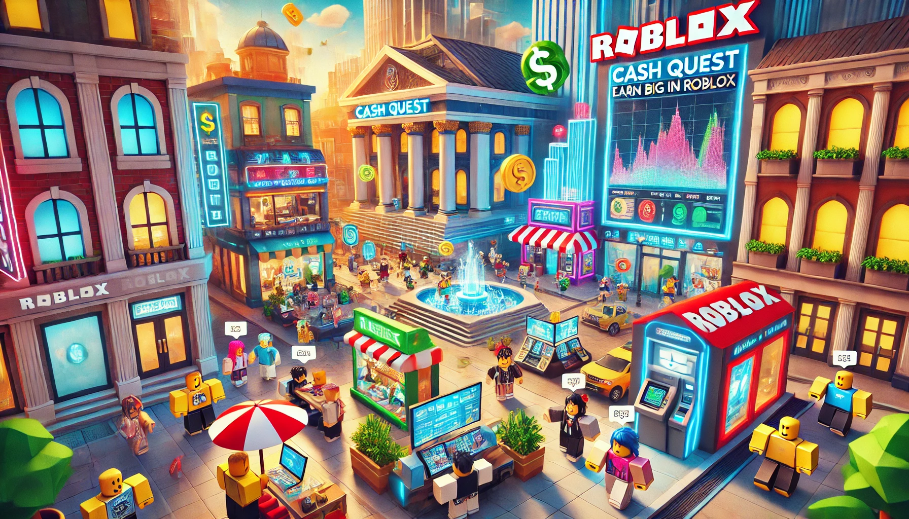 Cash Quest Earn Big in Roblox