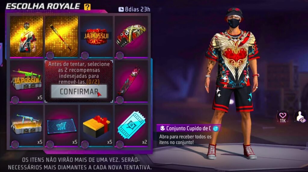 Free Fire Skin Cupid
