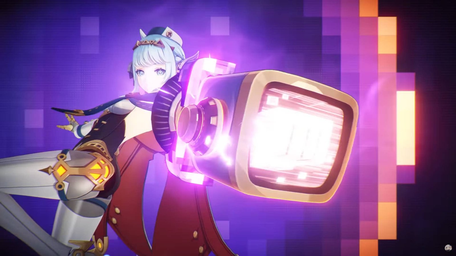 Ineffa using an Electro attack with her robot in Genshin Impact